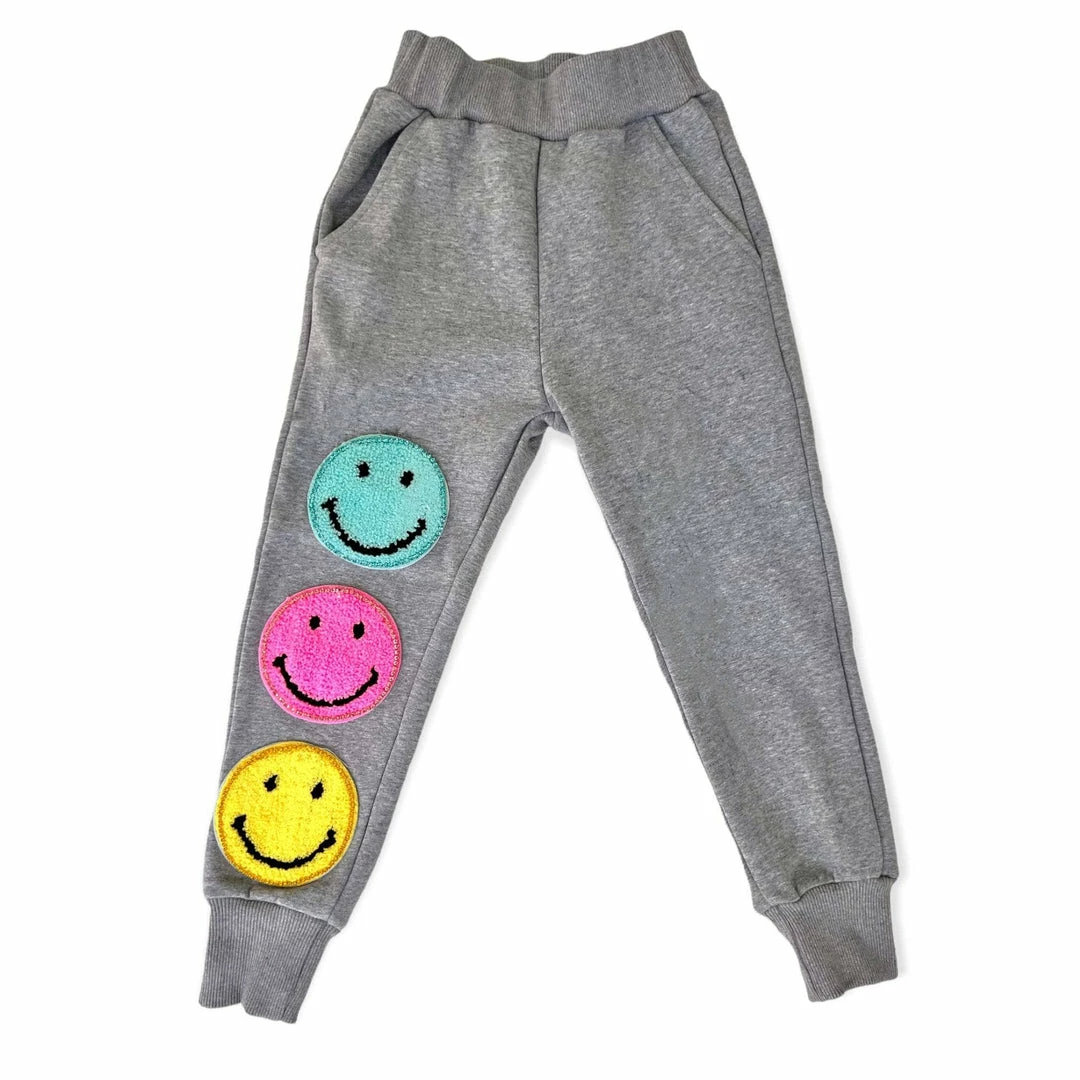New ๐ Lola + The Boys New Arrivals 3 Emoji Joggers Gray โค๏ธ 4 Lola + The Boys New Arrivals 3 Emoji Joggers Gray