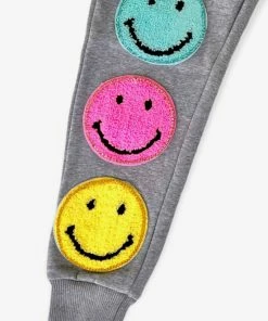 New ๐ Lola + The Boys New Arrivals 3 Emoji Joggers Gray โค๏ธ 7 Lola + The Boys New Arrivals 3 Emoji Joggers Gray