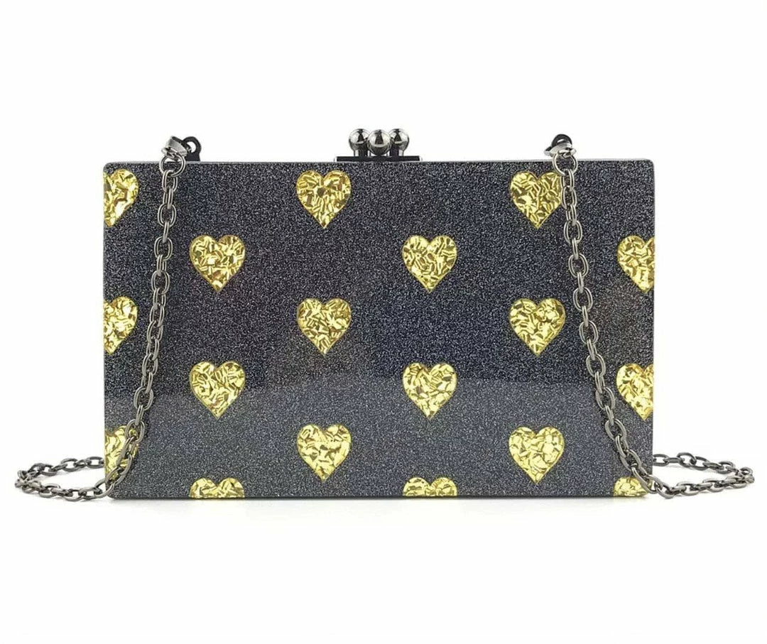 Promo โ Lola And The Boys ๐ Handbags Acrylic Clutch | Purse โค๏ธ 3 Lola And The Boys Handbags Acrylic Clutch | Purse