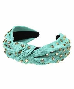 Best Sale ๐ Lola + The Boys Hair Accessories Crystal Studded Knot Headband โญ 11 Lola + The Boys Hair Accessories Crystal Studded Knot Headband