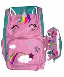 Lola + The Boys Happy Unicorn Stars Backpack+ Pencil Pouch New Arrivals