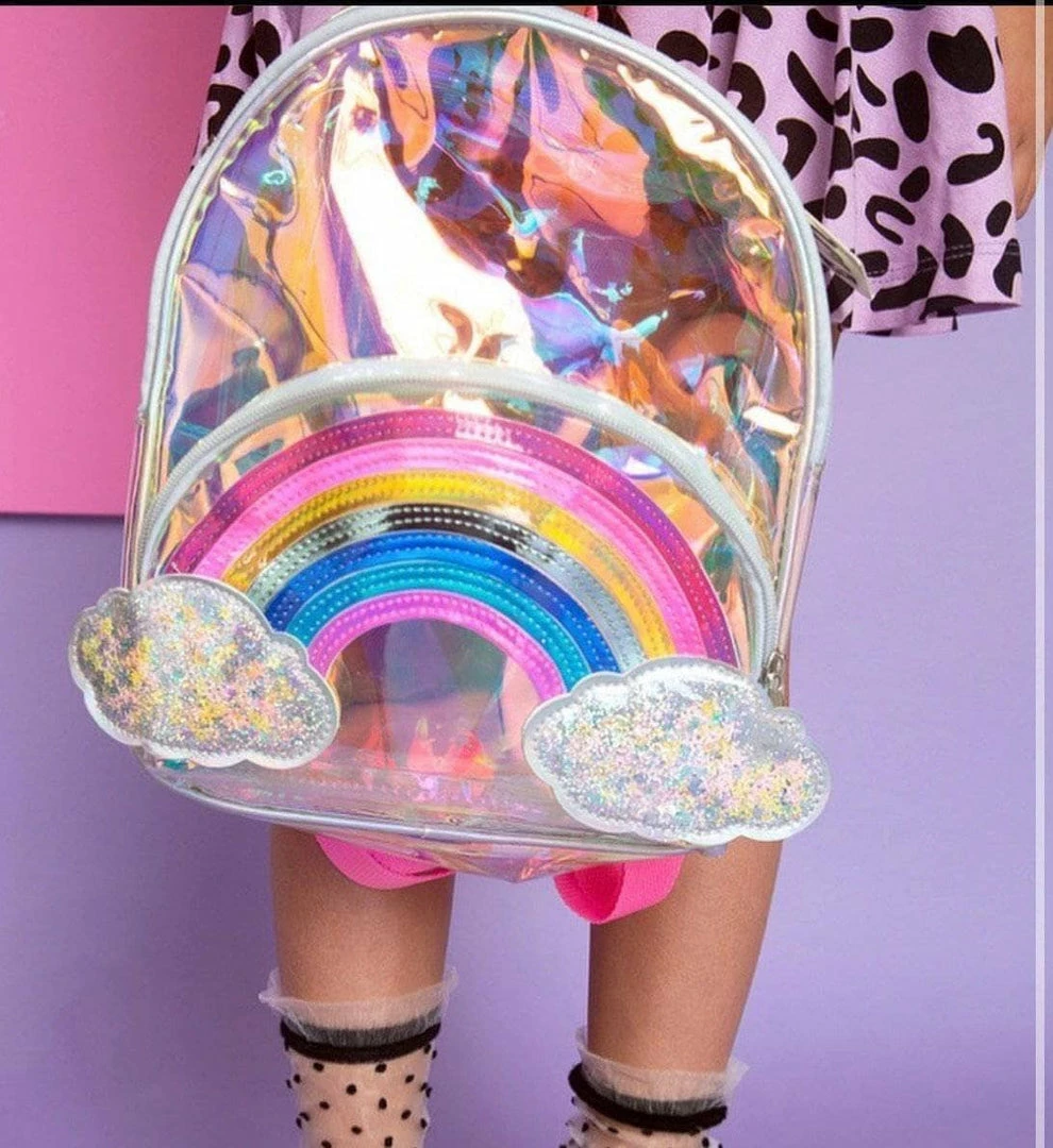 Best reviews of โจ Lola + The Boys Holographic Mini Rainbow ๐ Backpack ๐ง Girls โ 3 Lola + The Boys Holographic Mini Rainbow Backpack Girls