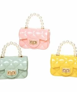 Buy ❤️ Lola + The Boys 👧 Girls Mini Coco Pearl Purse 👍 12 Lola + The Boys Girls Mini Coco Pearl Purse