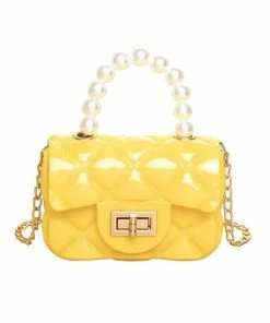 Buy ❤️ Lola + The Boys 👧 Girls Mini Coco Pearl Purse 👍 10 Lola + The Boys Girls Mini Coco Pearl Purse