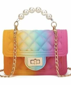 Lola + The Boys Girls Mini Tie Dye Coco & Pearls Purse