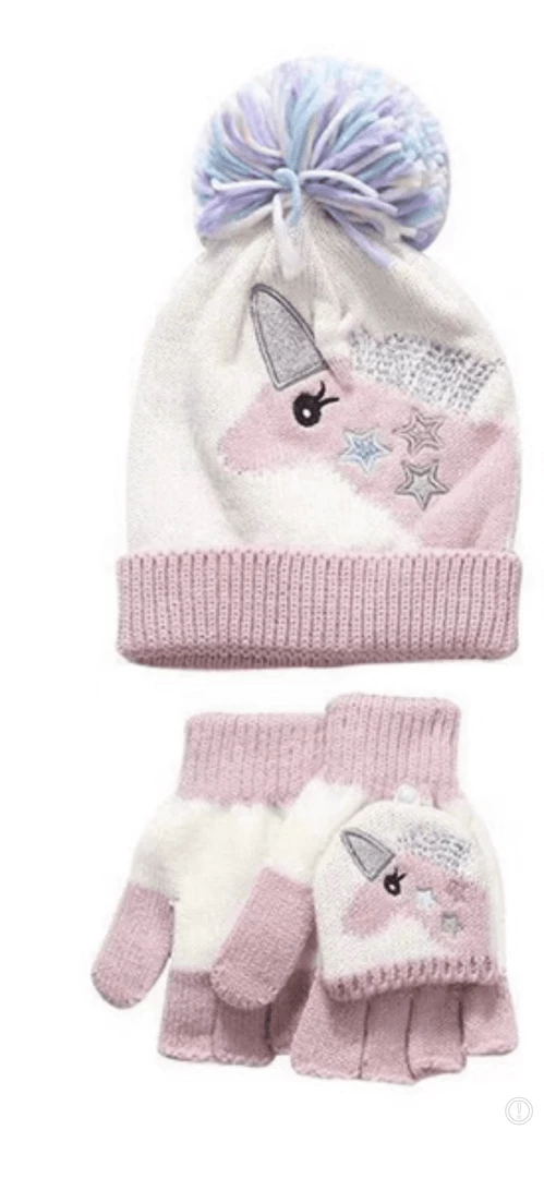 Cheap โ๏ธ Lola + The Boys Pink Unicorn Hat And Glove Set ๐ง Girls ๐ 4 Lola + The Boys Pink Unicorn Hat And Glove Set Girls