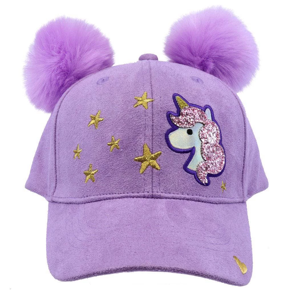 Best Sale โค๏ธ Charm It! Purple Charm It Unicorn Hat! ๐ง Girls ๐ 3 Charm It! Purple Charm It Unicorn Hat! Girls