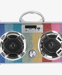 Trend Tech Girls Rainbow Mini Boombox