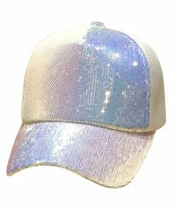 Lola + The Boys Sequin Baseball Cap Girls