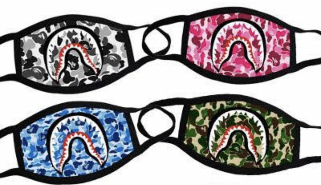 Cheap ๐ Lola + The Boys Shark Boys Face Mask ๐ 5 Lola + The Boys Shark Boys Face Mask