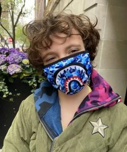 Cheap ๐ Lola + The Boys Shark Boys Face Mask ๐ 10 Lola + The Boys Shark Boys Face Mask