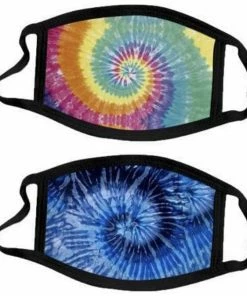 Lola + The Boys Tie Dye Face Mask Girls