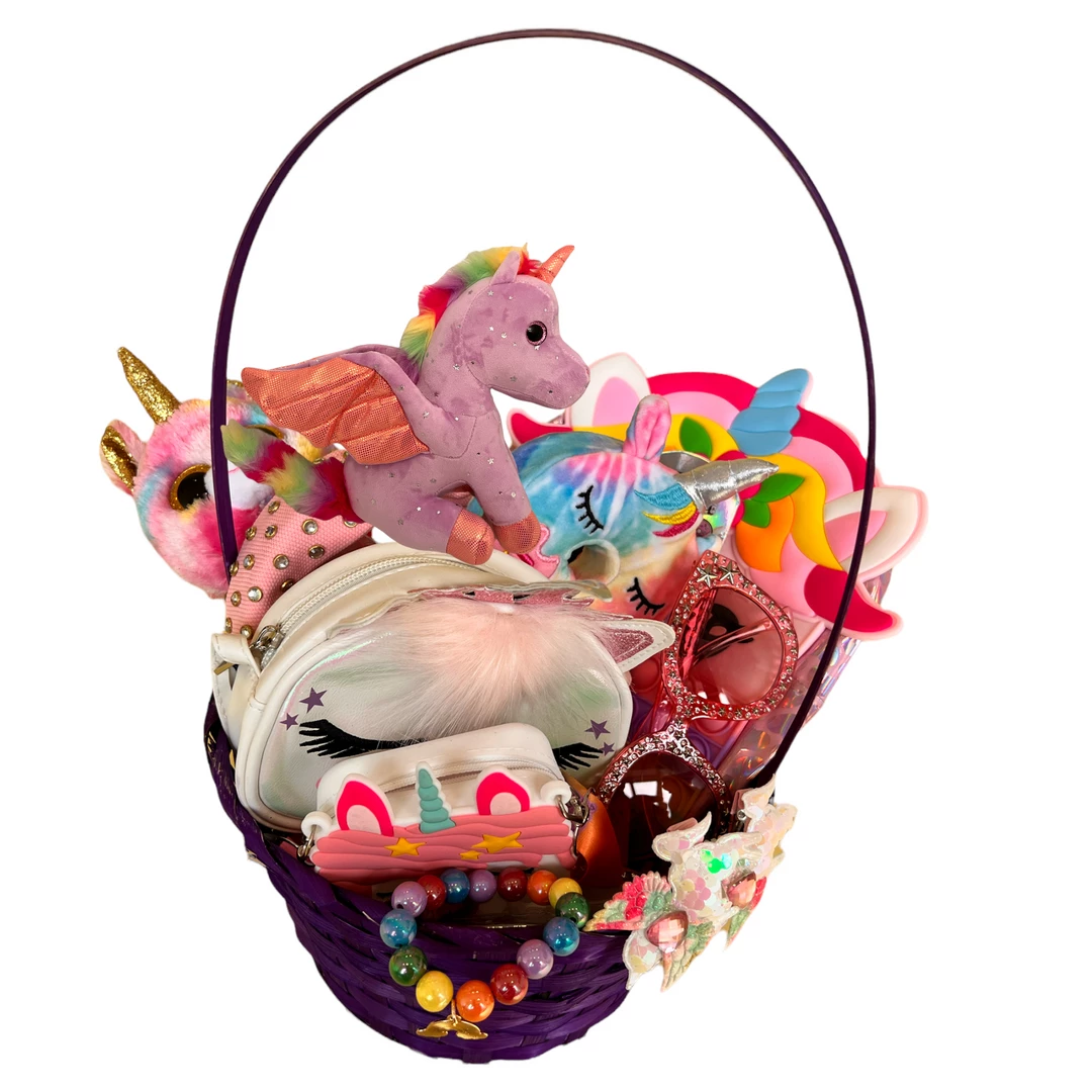 Flash Sale π Lola + The Boys Unicorn Lovers Basket π§ Girls 𧨠3 Lola + The Boys Unicorn Lovers Basket Girls