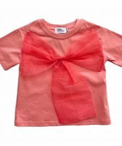 Lola + The Boys Big Bow T-Shirt New Arrivals