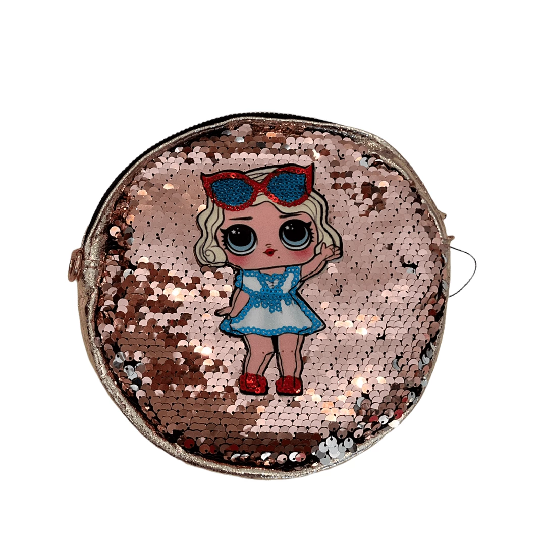 Outlet ๐คฉ Lola + The Boys ๐ง Girls Blonde Sequin Doll Crossbody ๐ 5 Lola + The Boys Girls Blonde Sequin Doll Crossbody