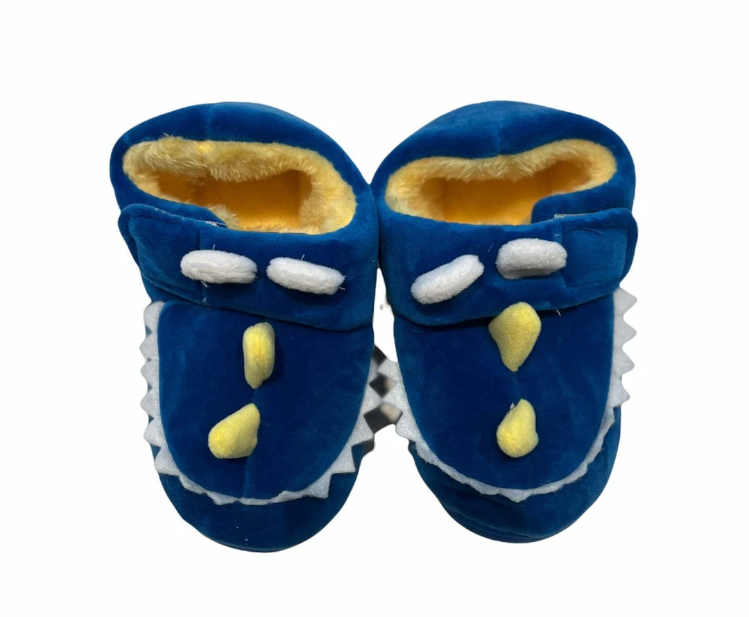 Discount ๐งจ Lola + The Boys Blue Alligator Slippers ๐งจ 4 Lola + The Boys Blue Alligator Slippers