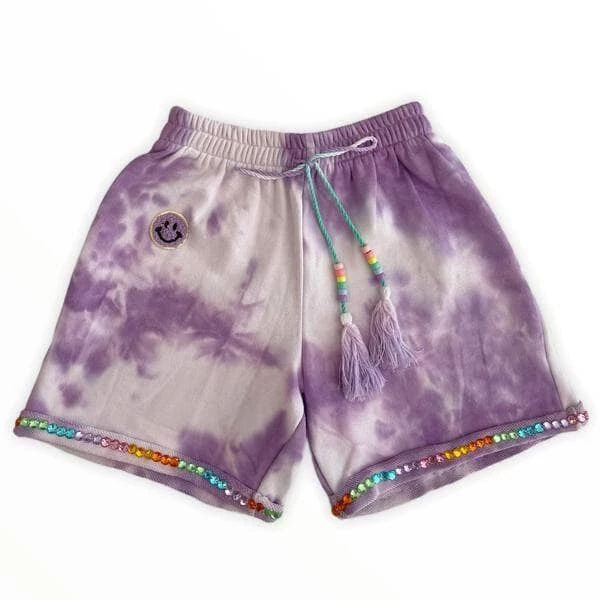 New ๐ Lola + The Boys Tie Dye Beaded Gem Shorts โจ 5 Lola + The Boys Tie Dye Beaded Gem Shorts