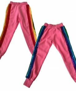 Best Sale ๐ Lola + The Boys New Arrivals Bright Pink Rainbow Sequin Tracksuit ๐ฅ 8 Lola + The Boys New Arrivals Bright Pink Rainbow Sequin Tracksuit
