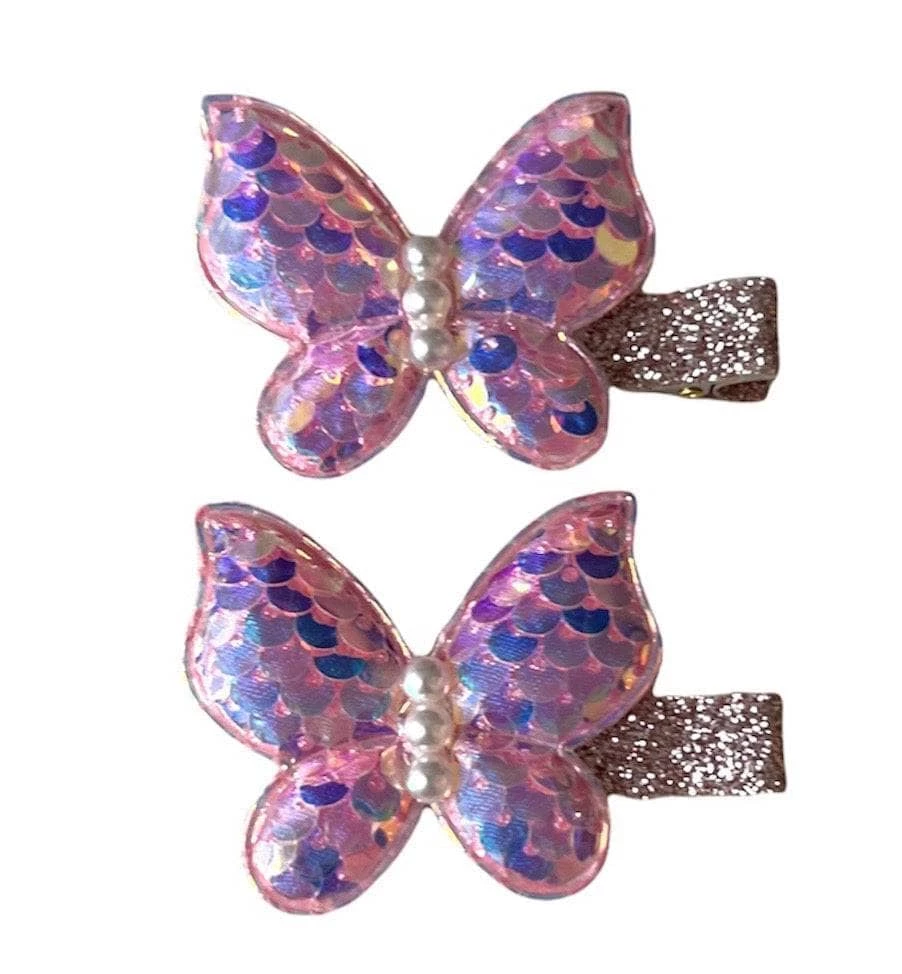 Brand new ๐ Lola + The Boys Butterfly Hair Clip (Pack Of 2) New Arrivals ๐ 4 Lola + The Boys Butterfly Hair Clip (Pack Of 2) New Arrivals