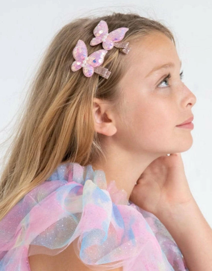 Brand new ๐ Lola + The Boys Butterfly Hair Clip (Pack Of 2) New Arrivals ๐ 3 Lola + The Boys Butterfly Hair Clip (Pack Of 2) New Arrivals