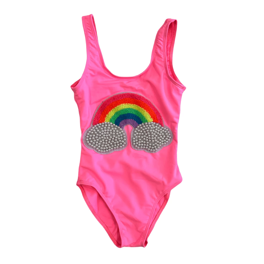 Cheap ๐ Lola + The Boys Pearl Clouds Rainbow ๐ฉฑ Swimsuit ๐ 7 Lola + The Boys Pearl Clouds Rainbow Swimsuit