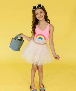 Cheap ๐ Lola + The Boys Pearl Clouds Rainbow ๐ฉฑ Swimsuit ๐ 17 Lola + The Boys Pearl Clouds Rainbow Swimsuit