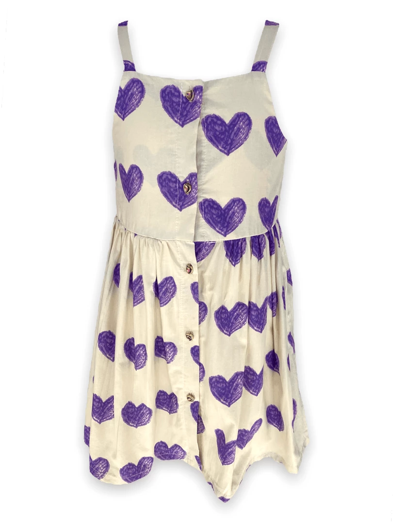 Brand new ๐ Lola + The Boys Crayon Hearts ๐ Dress ๐ 3 Lola + The Boys Crayon Hearts Dress
