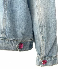 Lola + The Boys New Arrivals Light Bright Unicorn Denim Jacket