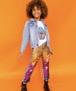 Lola + The Boys Ombre Sequin Jeans