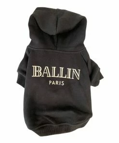 Lola + The Boys Lola + The Pups Ballin Paris Puppy Hoodie
