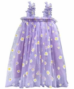 Cheapest โจ Lola + The Boys Daisy Lavender Tulle ๐ Dress ๐ง Girls ๐ 11 Lola + The Boys Daisy Lavender Tulle Dress Girls