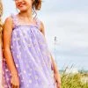 Lola + The Boys Daisy Lavender Tulle Dress Girls