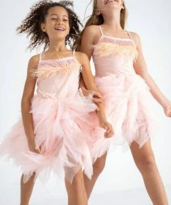 Lola + The Boys Girls Diamonds And Pearls Dress