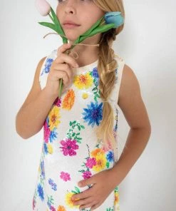 Lola + The Boys New Arrivals English Garden Sequin Dress