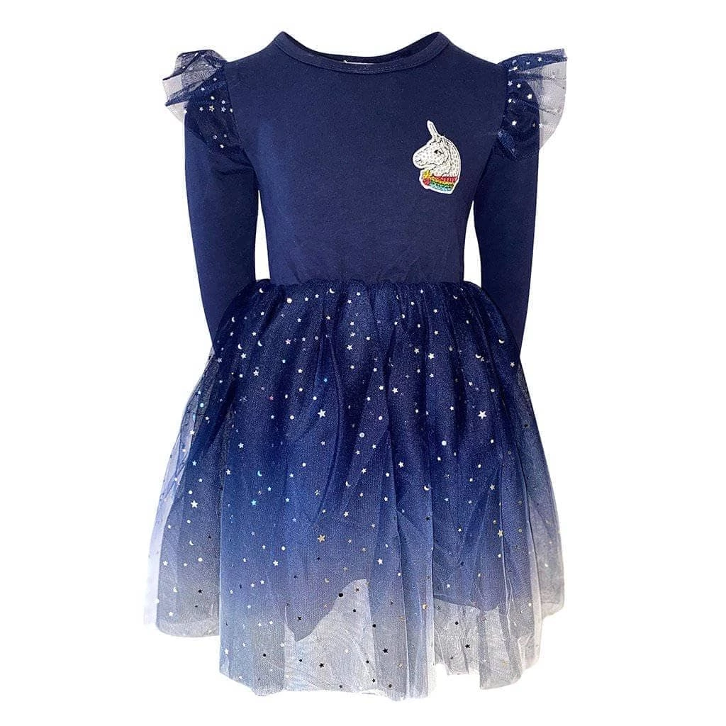 Deals ๐ฅฐ Lola + The Boys ๐ง Girls Unicorn Stardust Tutu ๐ Dress ๐ฅฐ 4 Lola + The Boys Girls Unicorn Stardust Tutu Dress