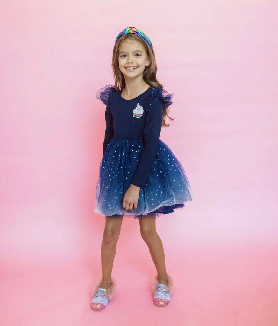 Deals ๐ฅฐ Lola + The Boys ๐ง Girls Unicorn Stardust Tutu ๐ Dress ๐ฅฐ 5 Lola + The Boys Girls Unicorn Stardust Tutu Dress