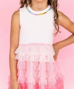 Lola + The Boys New Arrivals Ombre Jewel Dress