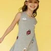 Lola + The Boys New Arrivals Patch T Shirt Dress