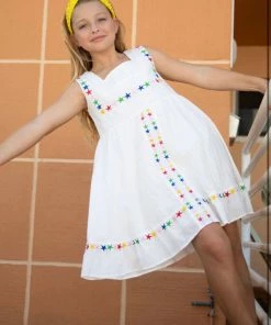 Brand new ๐ Lola + The Boys Rainbow Stars Day ๐ Dress ๐ 10 Lola + The Boys Rainbow Stars Day Dress