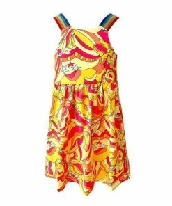 Flash Sale ๐ Lola + The Boys Retro Rainbow ๐ Dress ๐ง Girls ๐ 9 Lola + The Boys Retro Rainbow Dress Girls