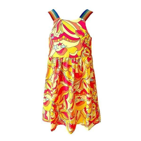Flash Sale ๐ Lola + The Boys Retro Rainbow ๐ Dress ๐ง Girls ๐ 5 Lola + The Boys Retro Rainbow Dress Girls