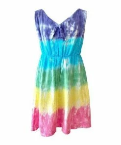 Lola + The Boys Girls South Beach Tie Dye Dress