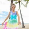 Lola + The Boys Girls South Beach Tie Dye Dress