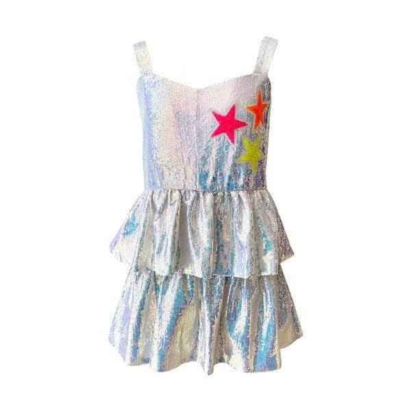 Cheap ๐ Lola + The Boys Tiered Stars Sequin ๐ Dress New Arrivals โจ 5 Lola + The Boys Tiered Stars Sequin Dress New Arrivals