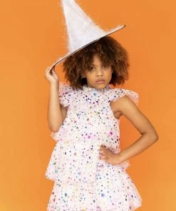 Lola + The Boys Tiers Of Rainbow Dress New Arrivals
