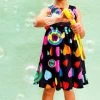 Lola + The Boys Rainbow Heart Dress