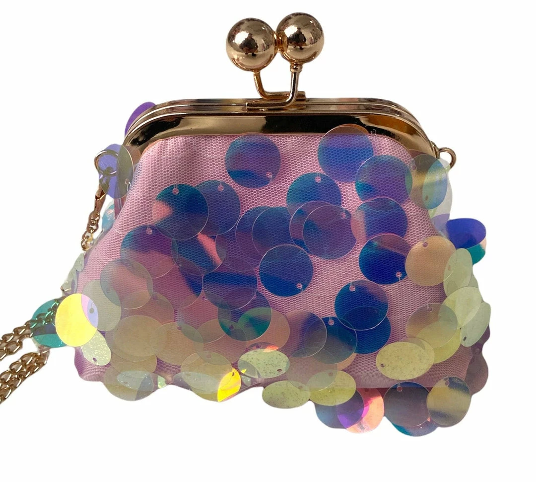 Budget ๐ Lola + The Boys Fancy Paillette Pink Clutch New Arrivals ๐ฏ 4 Lola + The Boys Fancy Paillette Pink Clutch New Arrivals