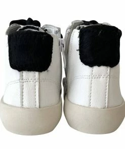 Cheap ๐ Lola + The Boys ๐ง Girls Black Happy High-Top ๐ Sneaker ๐ 10 Lola + The Boys Girls Black Happy High-Top Sneaker