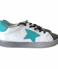 Best deal ๐ Lola + The Boys ๐ง Girls Blue Star ๐ Sneaker ๐ฅ 11 Lola + The Boys Girls Blue Star Sneaker