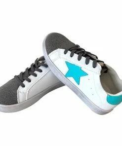 Best deal ๐ Lola + The Boys ๐ง Girls Blue Star ๐ Sneaker ๐ฅ 14 Lola + The Boys Girls Blue Star Sneaker